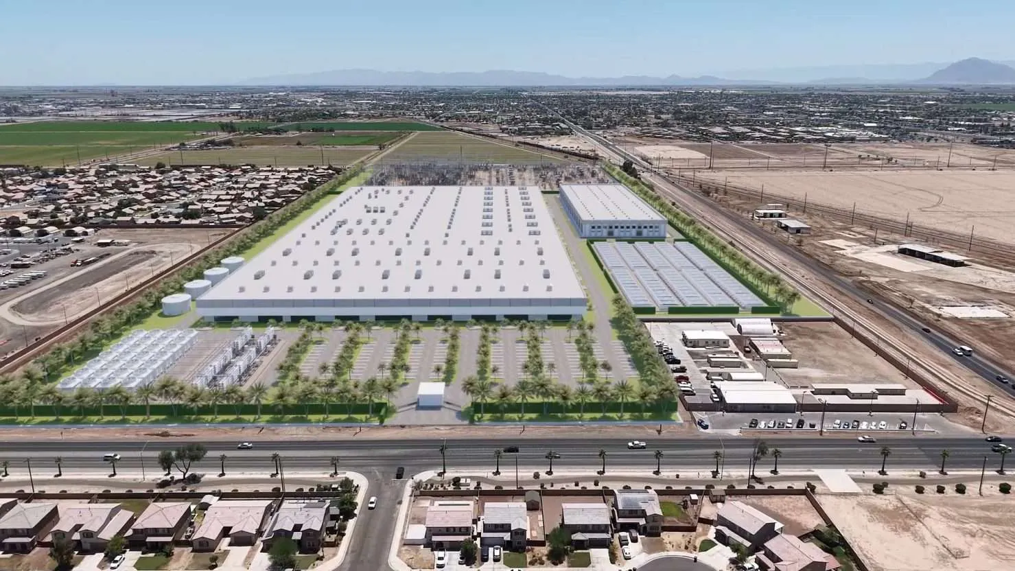 Data Center Rendering